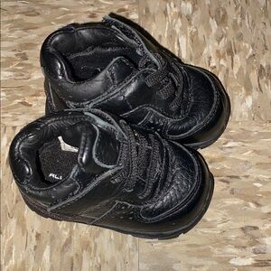 Kids Black All-Terrain Shoes nike acg boots size 2c.